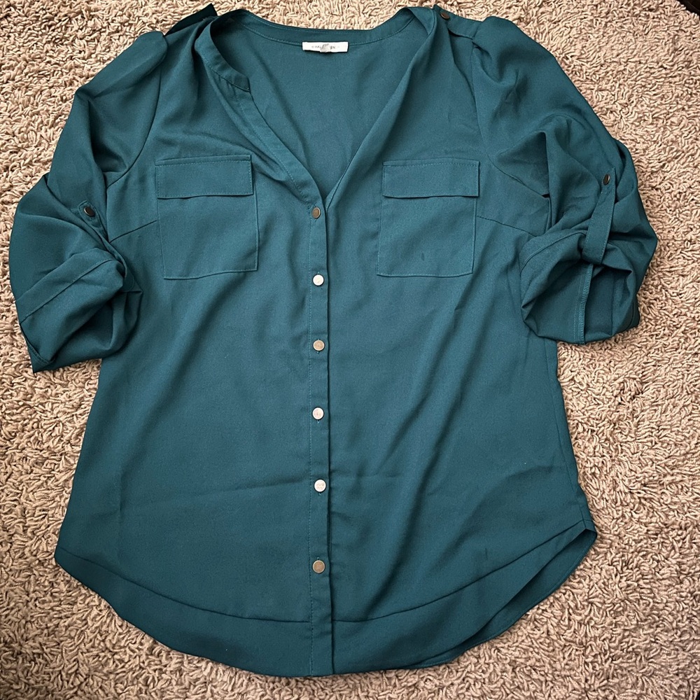 41 Hawthorne 3/4 sleeve Blouse